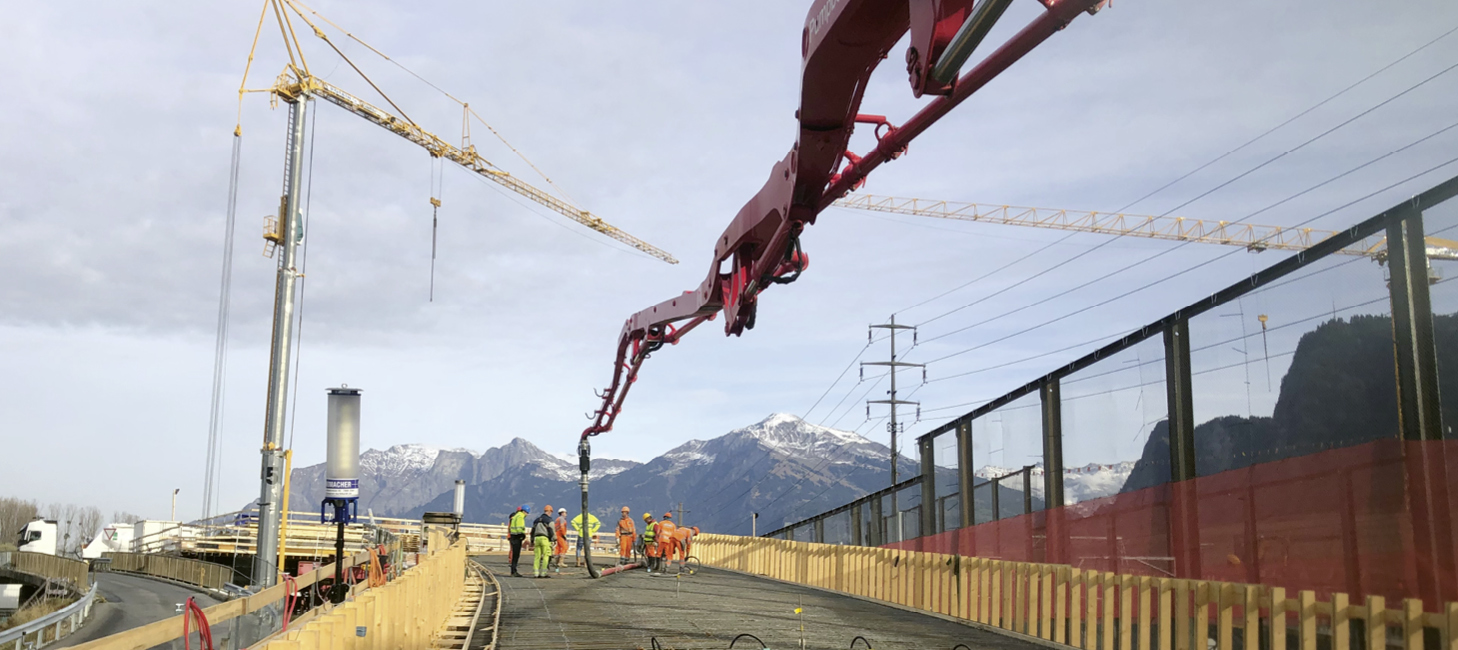 Neubau Anschlusstelle Querverbindung Untervaz-Zizers