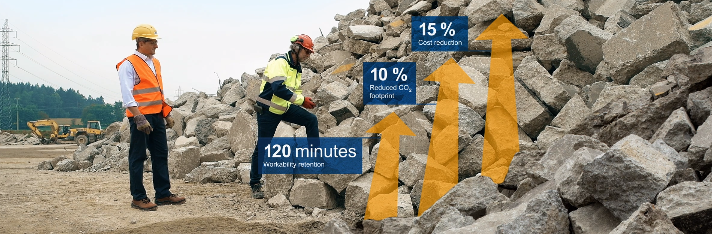 I want to boost concrete made of recycled aggregates Teaser Image
