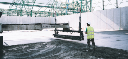 Pavimentación de la terminal portuaria de ICL